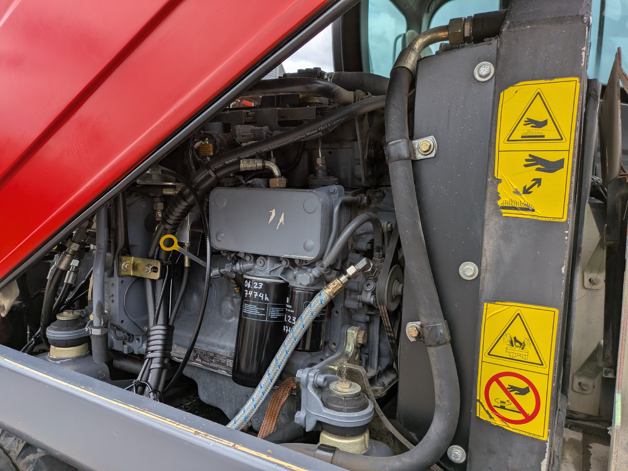 Excavadora de ruedas TEREX TW110 Mobilbagger Powertilt Rußpartikelfilter: foto 13 Excavadora de ruedas TEREX TW110 Mobilbagger Powertilt Rußpartikelfilter: foto 13