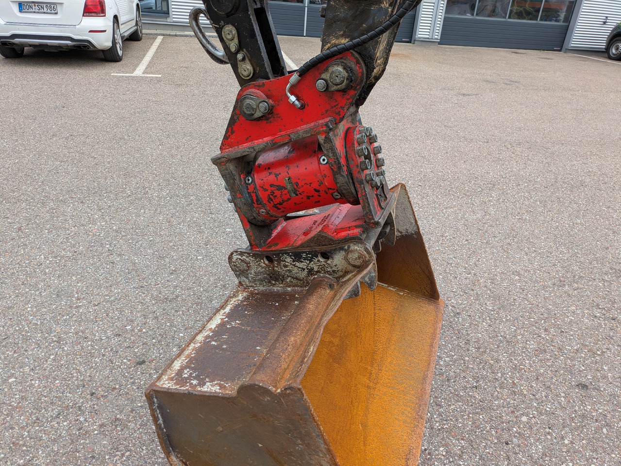 Excavadora de ruedas TEREX TW110 Mobilbagger Powertilt Rußpartikelfilter: foto 10 Excavadora de ruedas TEREX TW110 Mobilbagger Powertilt Rußpartikelfilter: foto 10