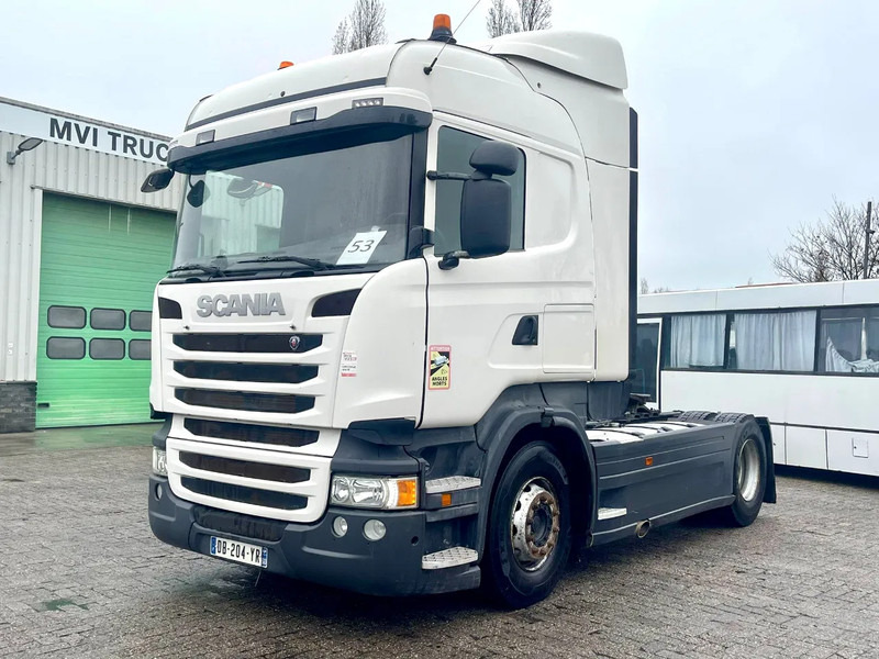 Scania R480 E5 RETARDER, HYDRAULIC, FRIGO, PTO. GOOD TIRES! France truck! - Cabeza tractora: foto 1 Scania R480 E5 RETARDER, HYDRAULIC, FRIGO, PTO. GOOD TIRES! France truck! - Cabeza tractora: foto 1