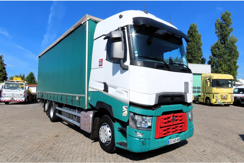 Renault T HIGH 480 6x2, RETARDER, P- cool - Camión lona: foto 1 Renault T HIGH 480 6x2, RETARDER, P- cool - Camión lona: foto 1