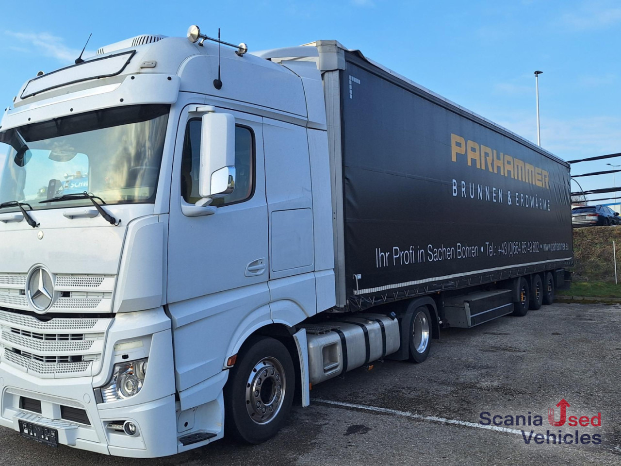 Cabeza tractora MERCEDES-BENZ Actros 1848 Lowliner Komplettzug Trailer 2015 !!: foto 1