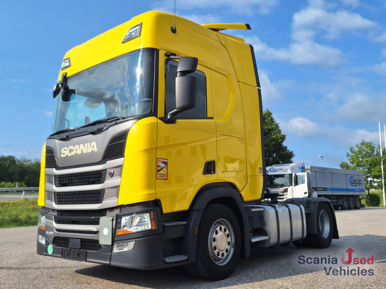 SCANIA R 450 A4x2NA 4-Balg Prod. 2019 SMART 2 ! - Cabeza tractora: foto 1 SCANIA R 450 A4x2NA 4-Balg Prod. 2019 SMART 2 ! - Cabeza tractora: foto 1
