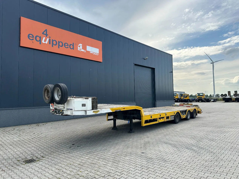 Broshuis E-2190/27 lowloader, wheel well, 4,1m extendable, steering axle - Semirremolque góndola rebajadas: foto 2 Broshuis E-2190/27 lowloader, wheel well, 4,1m extendable, steering axle - Semirremolque góndola rebajadas: foto 2