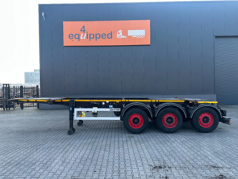 Burg 20FT / 20FT SWAP ADR (EX/II, EX/III, FL, AT) Chassis, 3.690kg, SAF INTRADISC, 2x Liftaxle, NL-chassis, APK/ADR: 08-2025 - Semirremolque portacontenedore/ Intercambiable: foto 2 Burg 20FT / 20FT SWAP ADR (EX/II, EX/III, FL, AT) Chassis, 3.690kg, SAF INTRADISC, 2x Liftaxle, NL-chassis, APK/ADR: 08-2025 - Semirremolque portacontenedore/ Intercambiable: foto 2