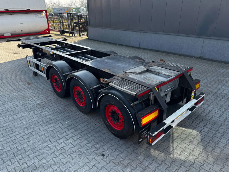 Burg 20FT/3-axles, SAF INTRADISC, ADR (EXII, EXII, FL, AT), 2x LIFTAXLE, NL-Chassis - Semirremolque portacontenedore/ Intercambiable: foto 5 Burg 20FT/3-axles, SAF INTRADISC, ADR (EXII, EXII, FL, AT), 2x LIFTAXLE, NL-Chassis - Semirremolque portacontenedore/ Intercambiable: foto 5