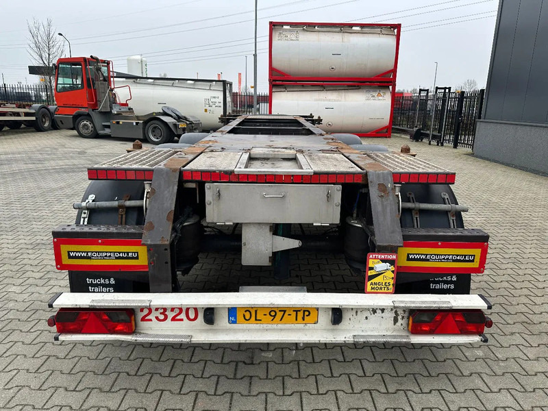 Burg 20FT ADR (EX/II, EX/III, FL, AT) Chassis, Leergewicht : 3.690kg, SAF INTRADISC, 2x Liftachse, NL-Chassis, APK/ADR: 04-2025 - Semirremolque portacontenedore/ Intercambiable: foto 4 Burg 20FT ADR (EX/II, EX/III, FL, AT) Chassis, Leergewicht : 3.690kg, SAF INTRADISC, 2x Liftachse, NL-Chassis, APK/ADR: 04-2025 - Semirremolque portacontenedore/ Intercambiable: foto 4