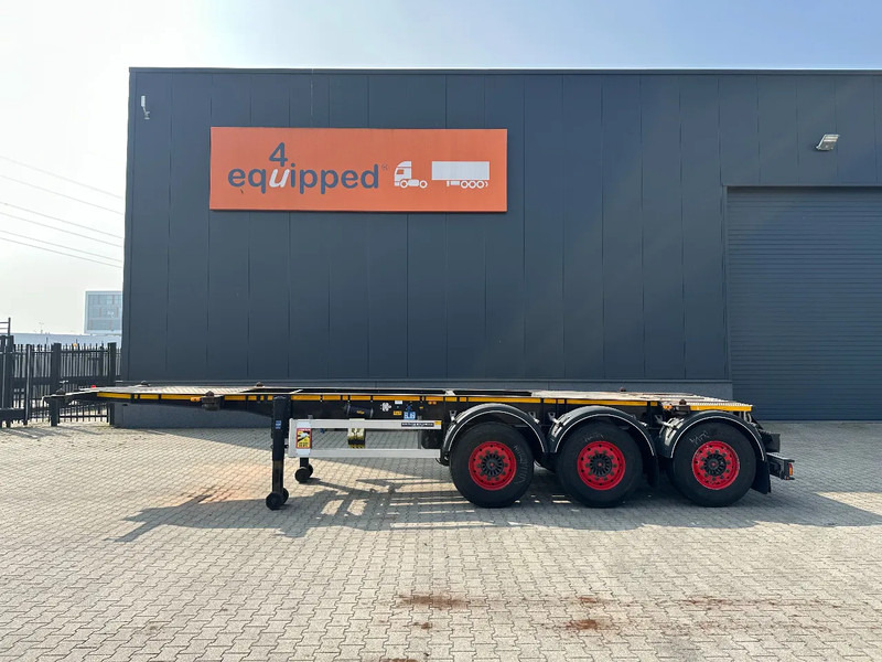 Burg 20FT ADR (EX/II, EX/III, FL, AT) Chassis, Leergewicht : 3.690kg, SAF INTRADISC, 2x Liftachse, NL-Chassis - Semirremolque portacontenedore/ Intercambiable: foto 2 Burg 20FT ADR (EX/II, EX/III, FL, AT) Chassis, Leergewicht : 3.690kg, SAF INTRADISC, 2x Liftachse, NL-Chassis - Semirremolque portacontenedore/ Intercambiable: foto 2