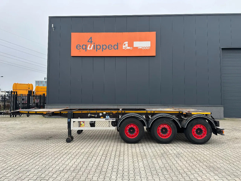 Burg 20FT ADR (EX/II, EX/III, FL, AT) Chassis, leeggewicht: 3.690kg, SAF INTRADISC, 2x Liftaxle, NL-chassis - Semirremolque portacontenedore/ Intercambiable: foto 2 Burg 20FT ADR (EX/II, EX/III, FL, AT) Chassis, leeggewicht: 3.690kg, SAF INTRADISC, 2x Liftaxle, NL-chassis - Semirremolque portacontenedore/ Intercambiable: foto 2