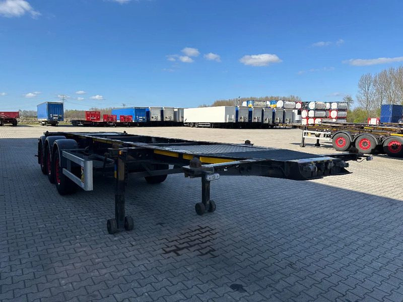 Burg 20FT ADR (EX/II, EX/III, FL, AT), Leergewicht: 3.690kg, SAF INTRADISC, 2x liftaxle, ALCOA, NL-Chassis - Semirremolque portacontenedore/ Intercambiable: foto 5 Burg 20FT ADR (EX/II, EX/III, FL, AT), Leergewicht: 3.690kg, SAF INTRADISC, 2x liftaxle, ALCOA, NL-Chassis - Semirremolque portacontenedore/ Intercambiable: foto 5