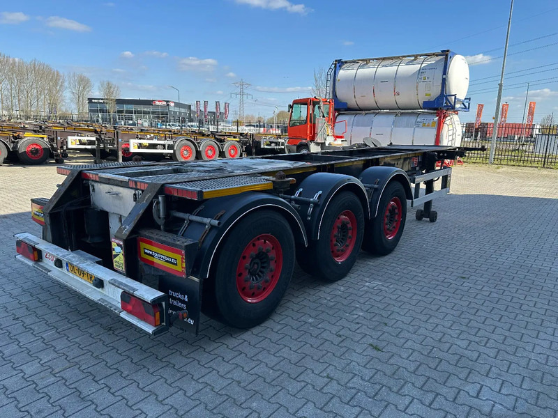 Burg 20FT ADR (EX/II, EX/III, FL, AT), Leergewicht: 3.690kg, SAF INTRADISC, 2x liftaxle, ALCOA, NL-Chassis - Semirremolque portacontenedore/ Intercambiable: foto 3 Burg 20FT ADR (EX/II, EX/III, FL, AT), Leergewicht: 3.690kg, SAF INTRADISC, 2x liftaxle, ALCOA, NL-Chassis - Semirremolque portacontenedore/ Intercambiable: foto 3