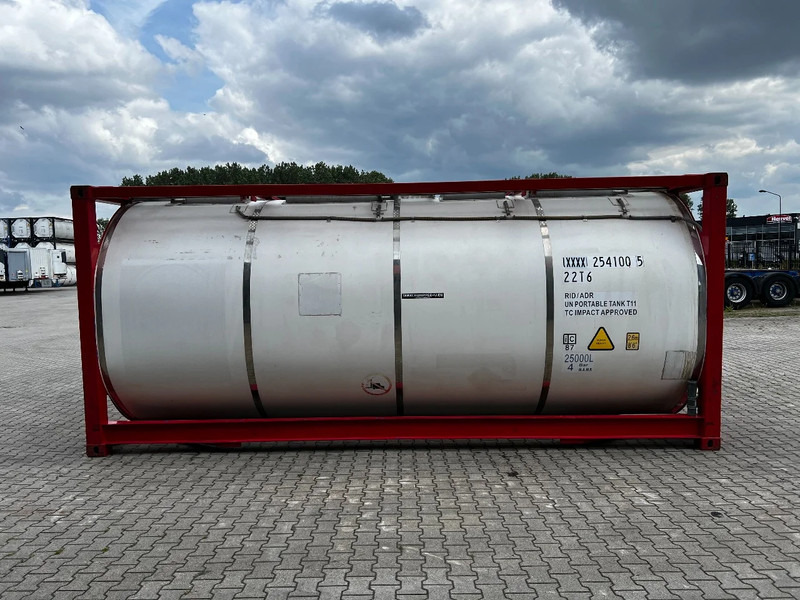 CIMC 20FT ISO, 25.010L/1-COMP/3 BAFFELS/4 shutters, ADR valid until 01/2027 - Tanque de almacenamiento: foto 3 CIMC 20FT ISO, 25.010L/1-COMP/3 BAFFELS/4 shutters, ADR valid until 01/2027 - Tanque de almacenamiento: foto 3