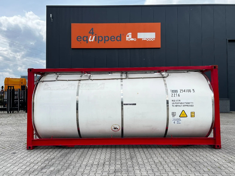 CIMC 20FT ISO, 25.010L/1-COMP/3 BAFFELS/4 shutters, ADR valid until 01/2027 - Tanque de almacenamiento: foto 2 CIMC 20FT ISO, 25.010L/1-COMP/3 BAFFELS/4 shutters, ADR valid until 01/2027 - Tanque de almacenamiento: foto 2