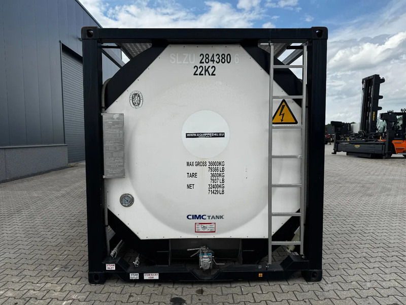 CIMC TOP: 2022, 20FT ISO, 25.030L, L4BN, UN Portable, T11, test: 09-2026 - Contenedor cisterna: foto 4 CIMC TOP: 2022, 20FT ISO, 25.030L, L4BN, UN Portable, T11, test: 09-2026 - Contenedor cisterna: foto 4