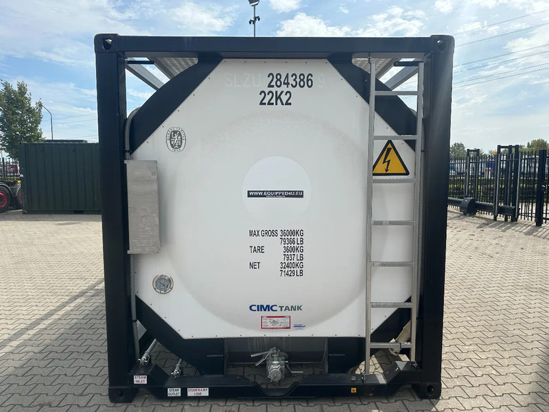 CIMC TOP: 2022, 20FT ISO, 25.030L, L4BN, UN Portable, T11, test: 1-2027 - Contenedor cisterna: foto 3 CIMC TOP: 2022, 20FT ISO, 25.030L, L4BN, UN Portable, T11, test: 1-2027 - Contenedor cisterna: foto 3