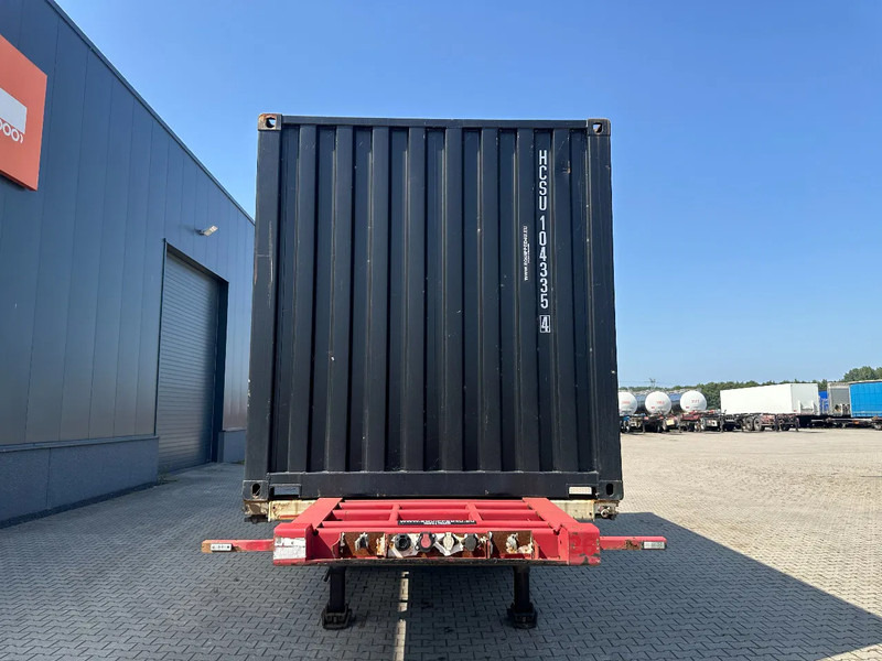 Krone 2-axle 20FT chassis + 20FT DV 8'6" container ONE-WAY - Semirremolque portacontenedore/ Intercambiable: foto 5 Krone 2-axle 20FT chassis + 20FT DV 8'6" container ONE-WAY - Semirremolque portacontenedore/ Intercambiable: foto 5