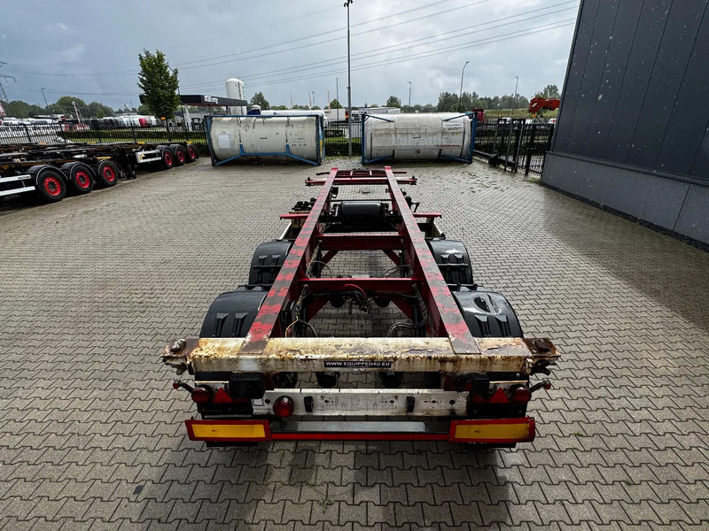 Krone 2-axle 20FT chassis, BPW + drumbrakes, airsuspension, empty weight: 3.180kg, 2x available - Semirremolque portacontenedore/ Intercambiable: foto 4 Krone 2-axle 20FT chassis, BPW + drumbrakes, airsuspension, empty weight: 3.180kg, 2x available - Semirremolque portacontenedore/ Intercambiable: foto 4