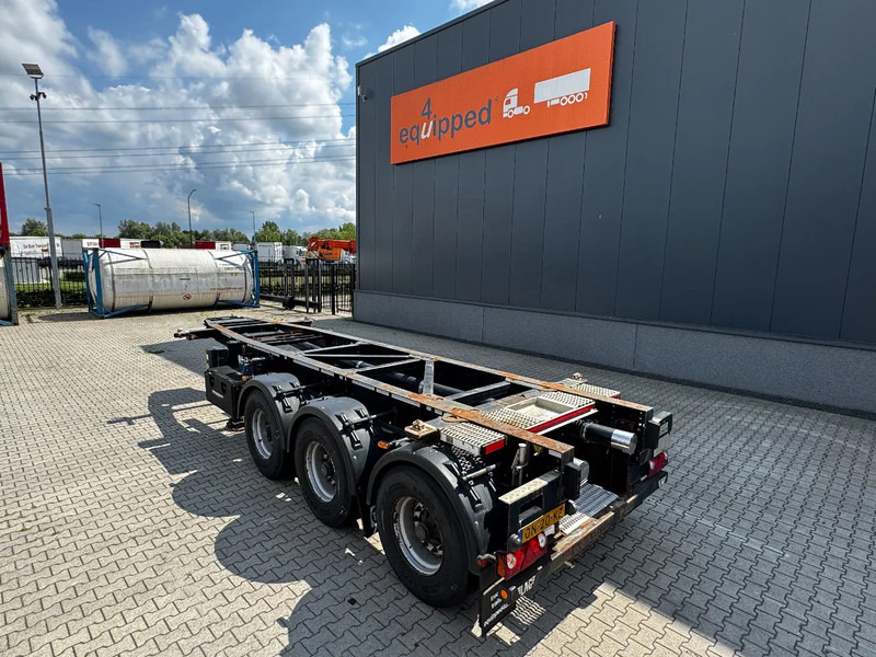 LAG 20FT, 3.540kg, BPW, ADR (EXII, EXII, FL, AT), NL, APK/ADR: 01/2026, very good tyres - Semirremolque portacontenedore/ Intercambiable: foto 3 LAG 20FT, 3.540kg, BPW, ADR (EXII, EXII, FL, AT), NL, APK/ADR: 01/2026, very good tyres - Semirremolque portacontenedore/ Intercambiable: foto 3