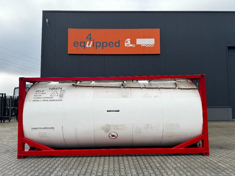 SINGAMAS 20FT ISO, 26.000L/1-COMP/3 BAFFELS/3 manholes, 5Y inspection: 11/2025 - Contenedor cisterna: foto 2 SINGAMAS 20FT ISO, 26.000L/1-COMP/3 BAFFELS/3 manholes, 5Y inspection: 11/2025 - Contenedor cisterna: foto 2