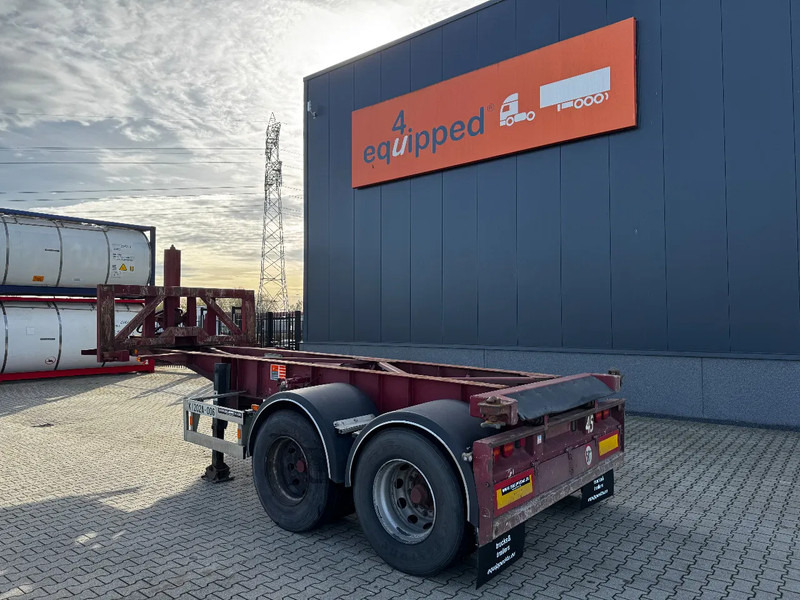 Van Hool 2 AXLE 20FT TIPPING-CHASSIS, TWIN-TIRES, BPW + DRUM, ALCOA, MOT 7/2026 - Semirremolque portacontenedore/ Intercambiable: foto 4 Van Hool 2 AXLE 20FT TIPPING-CHASSIS, TWIN-TIRES, BPW + DRUM, ALCOA, MOT 7/2026 - Semirremolque portacontenedore/ Intercambiable: foto 4