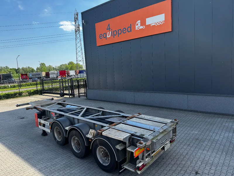 Van Hool 20FT/30FT, ADR (EX/II, EX/III, FL, OX, AT), BPW + drum, ALCOA, galvanized, liftaxle, NL-Chassis - Semirremolque portacontenedore/ Intercambiable: foto 2 Van Hool 20FT/30FT, ADR (EX/II, EX/III, FL, OX, AT), BPW + drum, ALCOA, galvanized, liftaxle, NL-Chassis - Semirremolque portacontenedore/ Intercambiable: foto 2