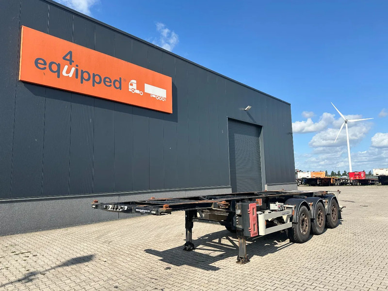 Van Hool 20FT/30FT, SAF + disc, liftaxle, ALCOA, ADR (EX/II, EX/III, FL, OX, AT), NL-Chassis - Semirremolque portacontenedore/ Intercambiable: foto 1 Van Hool 20FT/30FT, SAF + disc, liftaxle, ALCOA, ADR (EX/II, EX/III, FL, OX, AT), NL-Chassis - Semirremolque portacontenedore/ Intercambiable: foto 1