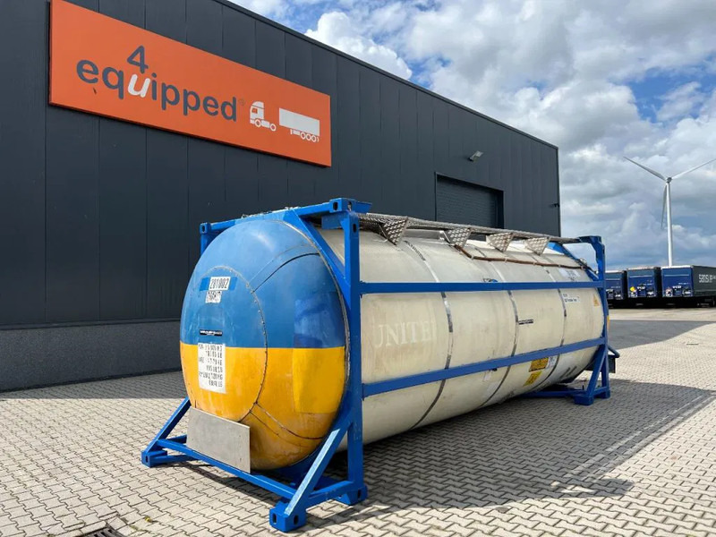 Van Hool 20FT SWAPBODY 28.075L, UN PORTABLE, T11, valid 5Y- + CSC inspection: 10/2025 - Tanque de almacenamiento: foto 1 Van Hool 20FT SWAPBODY 28.075L, UN PORTABLE, T11, valid 5Y- + CSC inspection: 10/2025 - Tanque de almacenamiento: foto 1