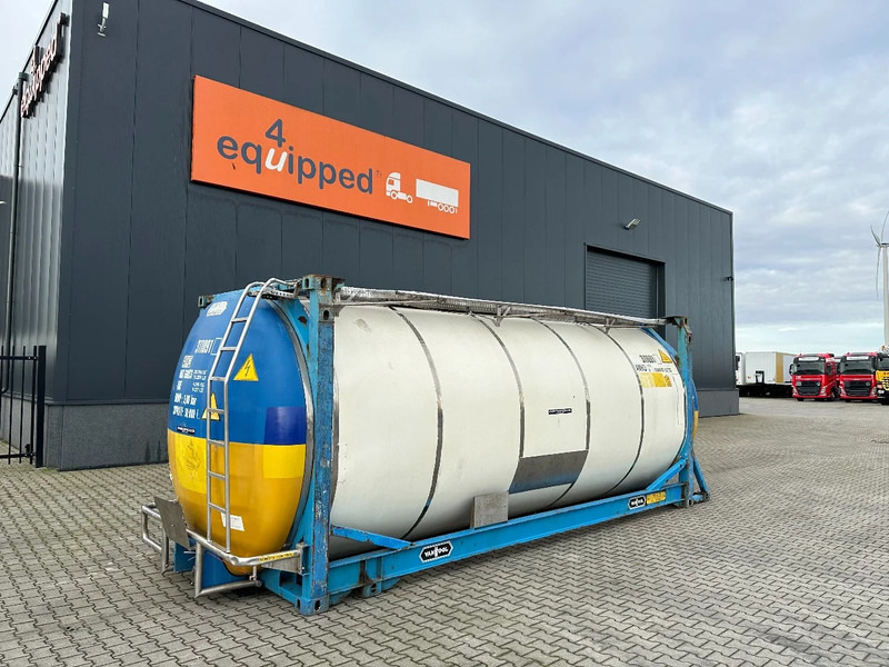 Van Hool 20FT SWAPBODY 30.800L, UN PORTABLE, T7, 2,5Y inspection: 11/2025 - Tanque de almacenamiento: foto 1 Van Hool 20FT SWAPBODY 30.800L, UN PORTABLE, T7, 2,5Y inspection: 11/2025 - Tanque de almacenamiento: foto 1