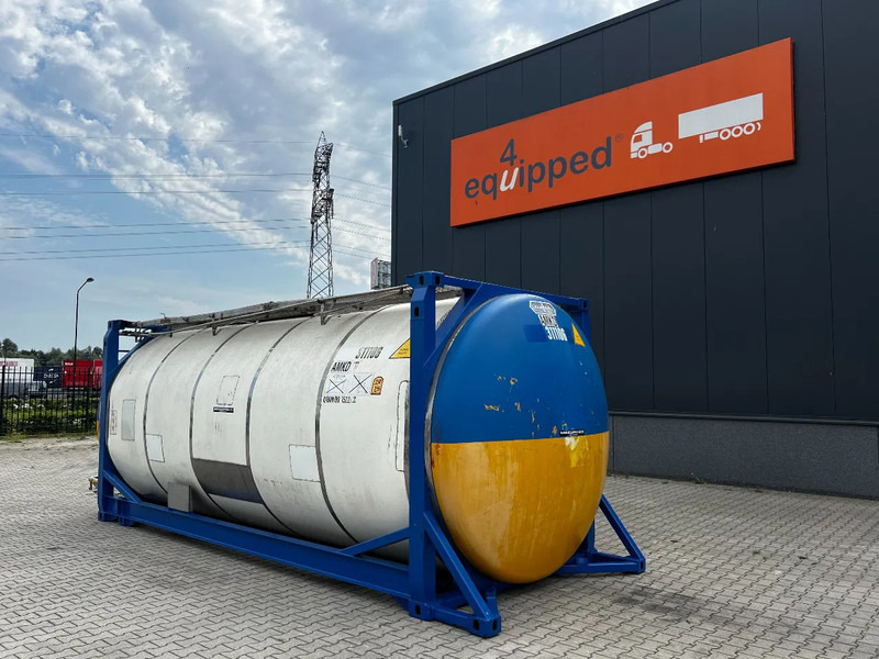 Van Hool 20FT SWAPBODY 30.800L, UN PORTABLE, T7, 5Y ADR- + CSC inspection: 02/2026 - Tanque de almacenamiento: foto 3 Van Hool 20FT SWAPBODY 30.800L, UN PORTABLE, T7, 5Y ADR- + CSC inspection: 02/2026 - Tanque de almacenamiento: foto 3