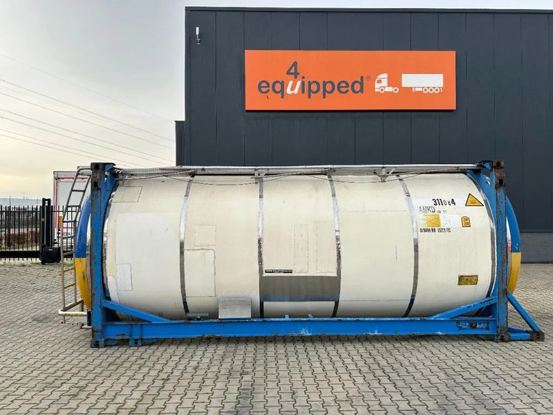 Van Hool 20FT SWAPBODY 30.800L, UN PORTABLE, T7, 5Y ADR- + CSC inspection: 06/2025 - Tanque de almacenamiento: foto 2 Van Hool 20FT SWAPBODY 30.800L, UN PORTABLE, T7, 5Y ADR- + CSC inspection: 06/2025 - Tanque de almacenamiento: foto 2