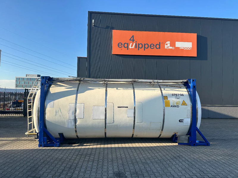 Van Hool 20FT SWAPBODY 30.900L, UN PORTABLE T11, 2.5Y inspection: 08-2027 - Tanque de almacenamiento: foto 2 Van Hool 20FT SWAPBODY 30.900L, UN PORTABLE T11, 2.5Y inspection: 08-2027 - Tanque de almacenamiento: foto 2