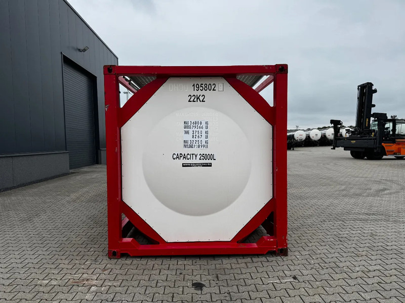 Welfit Oddy 20FT ISO, 24.990L / 1-COMP / 3 BAFFELS / T11 / 22K2 / 4 manholes / 5Y- + CSC-inspection valid until 04/2028 - Contenedor cisterna: foto 5 Welfit Oddy 20FT ISO, 24.990L / 1-COMP / 3 BAFFELS / T11 / 22K2 / 4 manholes / 5Y- + CSC-inspection valid until 04/2028 - Contenedor cisterna: foto 5