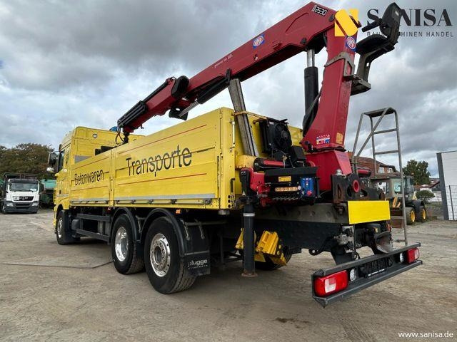 DAF XF 480/HMF 2530 L-CR Kran/Lenk/Lift/Baustoff - Camión caja abierta: foto 4 DAF XF 480/HMF 2530 L-CR Kran/Lenk/Lift/Baustoff - Camión caja abierta: foto 4