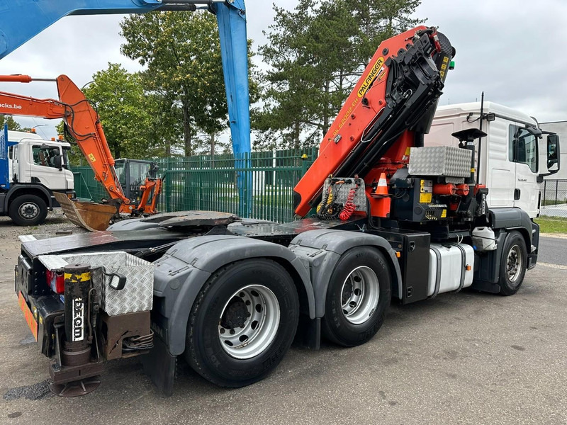 MAN TGS 26.440 6X4 SZM + (22m) KRAN PALFINGER PK62002 E 6x H + 1ME - RETARDER - EURO 5 - BE TRUCK - Cabeza tractora: foto 5 MAN TGS 26.440 6X4 SZM + (22m) KRAN PALFINGER PK62002 E 6x H + 1ME - RETARDER - EURO 5 - BE TRUCK - Cabeza tractora: foto 5