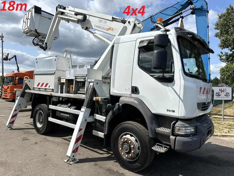 Renault MIDLUM 280dxi 4x4 18m SKYLIFT / HUBARBEITSBÜHNE - COMILEV 180 TP - NACELLE / HOOGWERKER - 182.000km - MANUAL - GOOD CONDITION - Camión: foto 1 Renault MIDLUM 280dxi 4x4 18m SKYLIFT / HUBARBEITSBÜHNE - COMILEV 180 TP - NACELLE / HOOGWERKER - 182.000km - MANUAL - GOOD CONDITION - Camión: foto 1