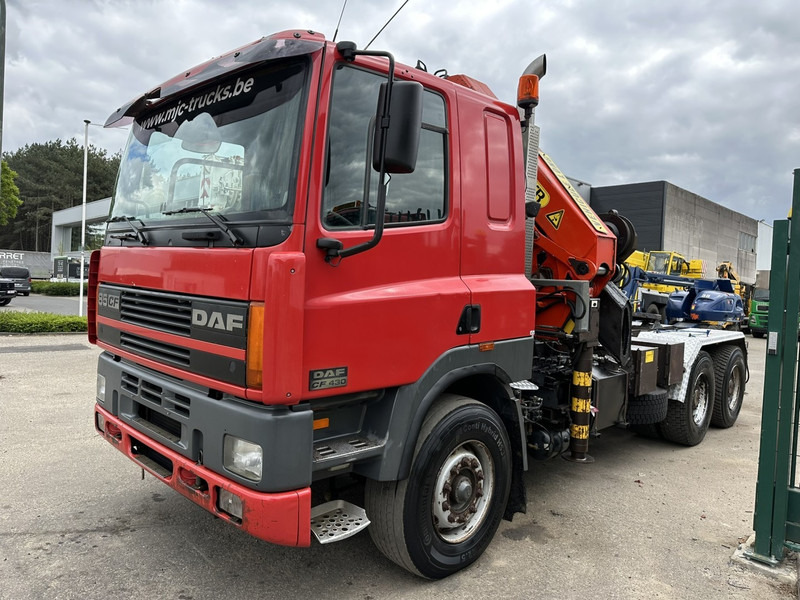 DAF 85 CF 430 6x4 CRANE PK 32.000 F (7x) + WINCH - EURO 2 - MANUAL ZF - HUB REDUCTION / STEEL SPRING - BE TRUCK - Camión grúa: foto 3 DAF 85 CF 430 6x4 CRANE PK 32.000 F (7x) + WINCH - EURO 2 - MANUAL ZF - HUB REDUCTION / STEEL SPRING - BE TRUCK - Camión grúa: foto 3