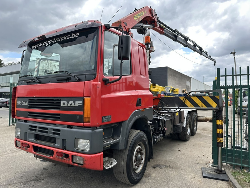 DAF 85 CF 430 6x4 CRANE PK 32.000 F (7x) + WINCH - EURO 2 - MANUAL ZF - HUB REDUCTION / STEEL SPRING - BE TRUCK - Camión grúa: foto 4 DAF 85 CF 430 6x4 CRANE PK 32.000 F (7x) + WINCH - EURO 2 - MANUAL ZF - HUB REDUCTION / STEEL SPRING - BE TRUCK - Camión grúa: foto 4