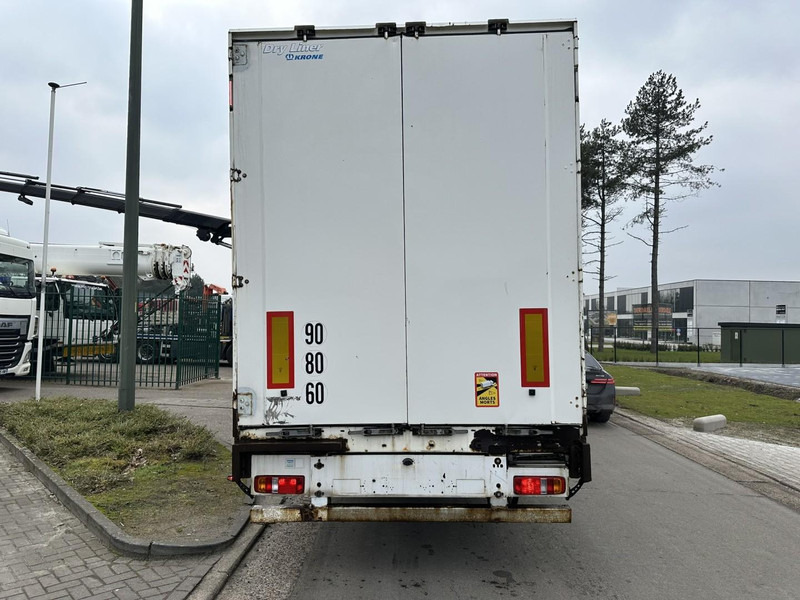 Krone 3-AXLES MB - CLOSED BOX / KIST / KOFFER - AIR SUSPENSION - 2m80 interior hieght - DISC - BE papers - nice condition - Semirremolque caja cerrada: foto 5 Krone 3-AXLES MB - CLOSED BOX / KIST / KOFFER - AIR SUSPENSION - 2m80 interior hieght - DISC - BE papers - nice condition - Semirremolque caja cerrada: foto 5
