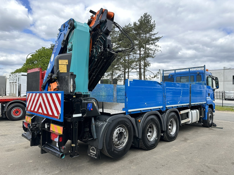 MAN TGS 35.400 8x4 TRIDEM + (32.5m) CRANE HMF 4720 K6 + JIB FJ1000 K4 - PLATFORM 6m - LIFT/STEERING - RADIO - 5E F - BE TRUCK - Camión grúa: foto 5 MAN TGS 35.400 8x4 TRIDEM + (32.5m) CRANE HMF 4720 K6 + JIB FJ1000 K4 - PLATFORM 6m - LIFT/STEERING - RADIO - 5E F - BE TRUCK - Camión grúa: foto 5