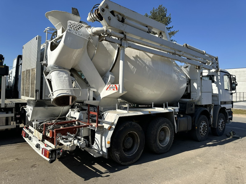 Mercedes-Benz ACTROS 3235 8x4 PUMI SCHWING - MIXER + PUMP - STEEL SPRING / HUB REDUCTION - AP ACHSEN - Camión bomba de hormigón: foto 4 Mercedes-Benz ACTROS 3235 8x4 PUMI SCHWING - MIXER + PUMP - STEEL SPRING / HUB REDUCTION - AP ACHSEN - Camión bomba de hormigón: foto 4