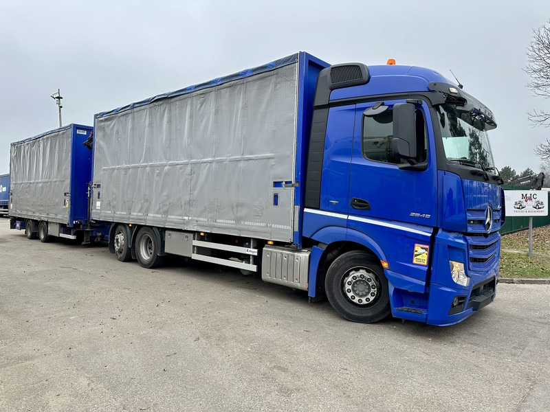 Mercedes-Benz Actros 2645 6x2 105m³ JUMBO + RETARDER + CRANE PALFINGER PK 19.001 SLD (4x) + RADIO - *FULL AIR* - FRIGO - EURO 6 - SAF AXLES - BELGIAN TRUCK - Camión grúa: foto 2 Mercedes-Benz Actros 2645 6x2 105m³ JUMBO + RETARDER + CRANE PALFINGER PK 19.001 SLD (4x) + RADIO - *FULL AIR* - FRIGO - EURO 6 - SAF AXLES - BELGIAN TRUCK - Camión grúa: foto 2