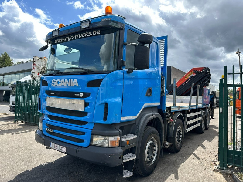 Scania G440 8x4 + (26.5m!) CRANE PALFINGER PK78002 SH G 8x + 1 + WINCH - PLATFORM 6m25 - MANUAL - HUB REDUCTION - STEEL SPRING - EURO 5 - BE TRUCK - Camión grúa: foto 3 Scania G440 8x4 + (26.5m!) CRANE PALFINGER PK78002 SH G 8x + 1 + WINCH - PLATFORM 6m25 - MANUAL - HUB REDUCTION - STEEL SPRING - EURO 5 - BE TRUCK - Camión grúa: foto 3