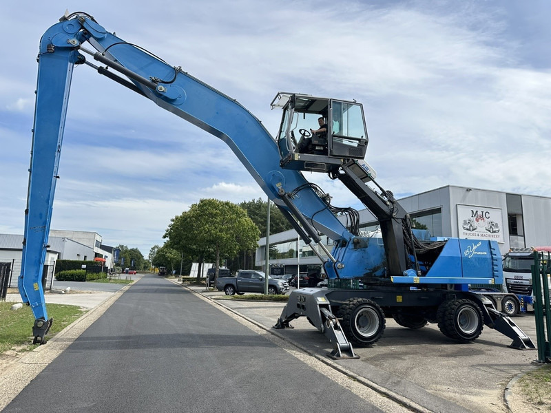 Terex FUCHS MHL 360 OVERSLAGKRAAN / MATERIAL HANDLER / UMSCHLAGBAGGER - TOP ZUSTAND - Excavadora de ruedas: foto 4 Terex FUCHS MHL 360 OVERSLAGKRAAN / MATERIAL HANDLER / UMSCHLAGBAGGER - TOP ZUSTAND - Excavadora de ruedas: foto 4