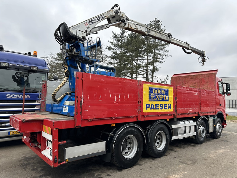 Volvo FH 400 8X4 + HIAB 130 R - STEEL SPRING / BLATT / BALLIESTAS - I SHIFT - BELGIAN TRUCK - Camión caja abierta, Camión grúa: foto 4 Volvo FH 400 8X4 + HIAB 130 R - STEEL SPRING / BLATT / BALLIESTAS - I SHIFT - BELGIAN TRUCK - Camión caja abierta, Camión grúa: foto 4