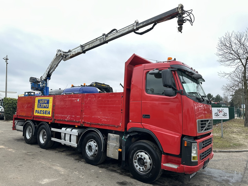 Volvo FH 400 8X4 + HIAB 130 R - STEEL SPRING / BLATT / BALLIESTAS - I SHIFT - BELGIAN TRUCK - Camión caja abierta, Camión grúa: foto 1 Volvo FH 400 8X4 + HIAB 130 R - STEEL SPRING / BLATT / BALLIESTAS - I SHIFT - BELGIAN TRUCK - Camión caja abierta, Camión grúa: foto 1