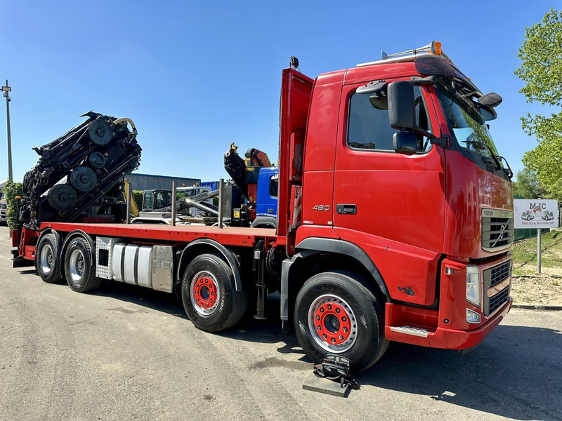 Volvo FH 460 8X4 +(27m!) CRANE HIAB 700 E-6 HIPRO + FLYJIB 165X-4 - ROTATOR - *487.000km* - E5 - BE TRUCK 2011 - Camión caja abierta, Camión grúa: foto 1 Volvo FH 460 8X4 +(27m!) CRANE HIAB 700 E-6 HIPRO + FLYJIB 165X-4 - ROTATOR - *487.000km* - E5 - BE TRUCK 2011 - Camión caja abierta, Camión grúa: foto 1