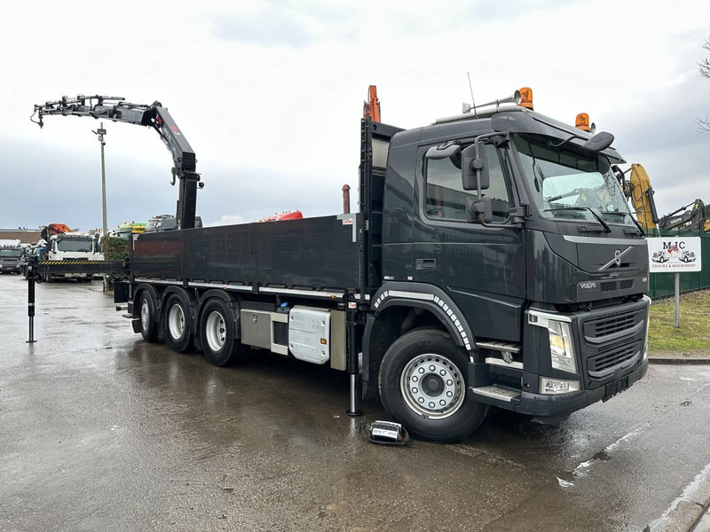 Volvo FM 460 8x4 TRIDEM + CRANE HIAB 192 E-5 X HIPRO - DYNAMIC STEERING - 364.000km - TOP CONDITION - Camión caja abierta, Camión grúa: foto 2 Volvo FM 460 8x4 TRIDEM + CRANE HIAB 192 E-5 X HIPRO - DYNAMIC STEERING - 364.000km - TOP CONDITION - Camión caja abierta, Camión grúa: foto 2