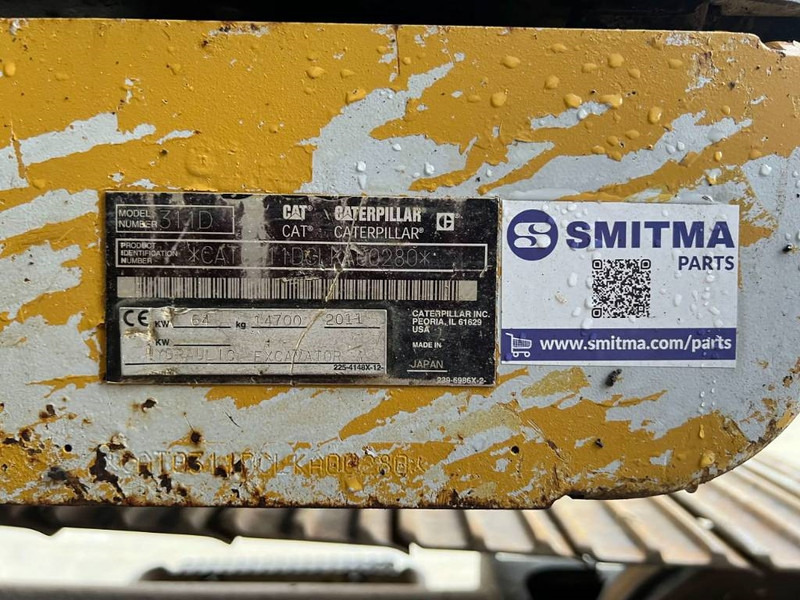 Excavadora de cadenas Cat 311D LRR: foto 8
