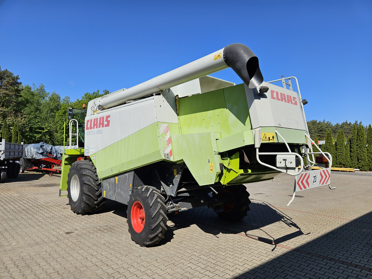 Claas Lexion 480 - Cosechadora de granos: foto 4 Claas Lexion 480 - Cosechadora de granos: foto 4