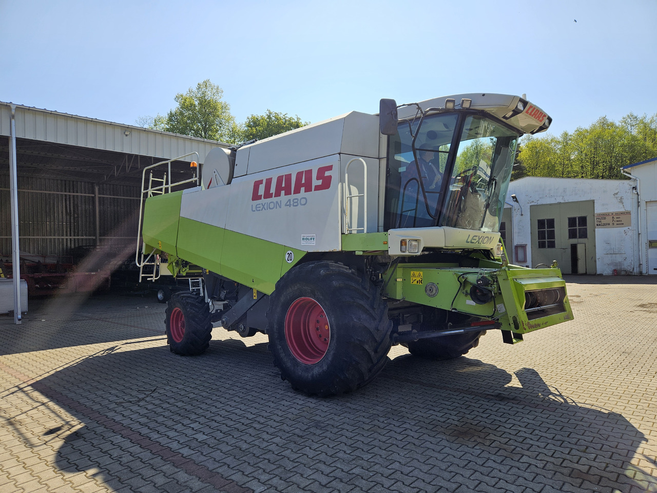 Claas Lexion 480 - Cosechadora de granos: foto 1 Claas Lexion 480 - Cosechadora de granos: foto 1