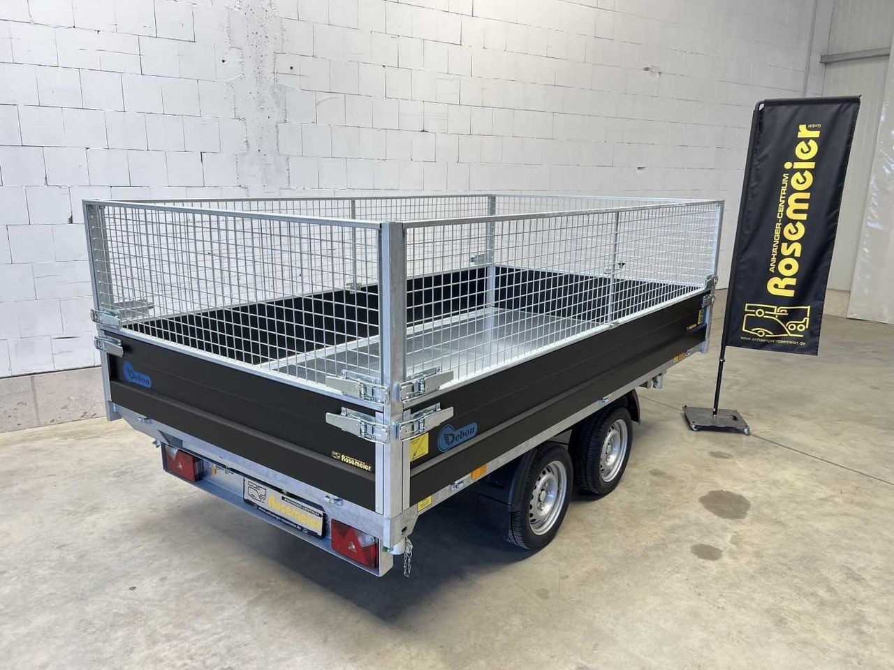 CHEVAL LIBERTE DEBON PW3.3E Black Gitter Dreiseitenkipper - Remolque volquete: foto 4 CHEVAL LIBERTE DEBON PW3.3E Black Gitter Dreiseitenkipper - Remolque volquete: foto 4
